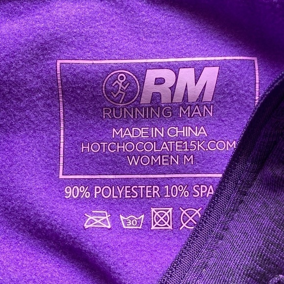 RM Running Man 1/4 zip pullover Sz Medium - Picture 7 of 7